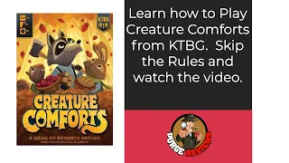 The Purge: # 3853 Creature Comforts: Learn How to Play