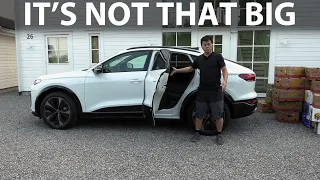 Audi Q6 e-tron Sportback banana box test