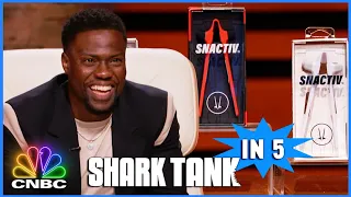 Kevin Hart Is Hungry For Snactiv | Shark Tank In 5 | CNBC Prime