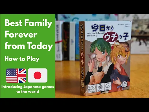 Best Family Forever from Today | Japanese Indie Board Game Showcase