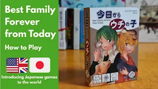 Best Family Forever from Today | Japanese Indie Board Game Showcase