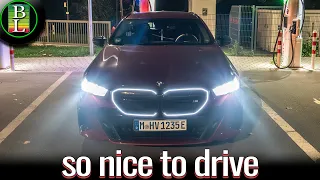 How Efficient is the BMW i5 M60 Touring Really? 110 km/h (68mph) Range Test Results Surprised Me!