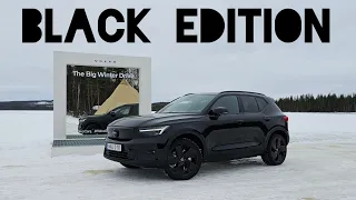 Volvo EX40 Black Edition 😎 + Ice Track disappointment. Safety over playfulness
