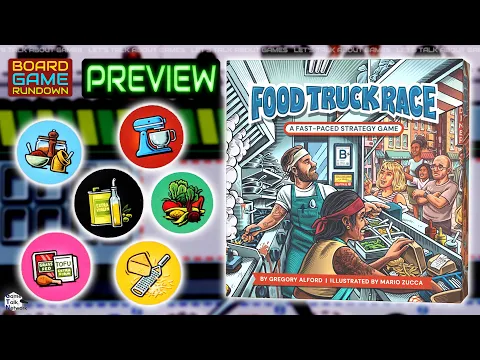 Food Truck Race Kickstarter Preview | Dinner Is Served!