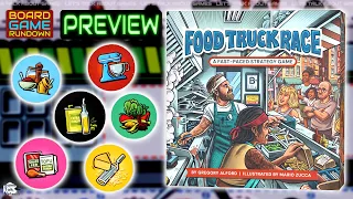 Food Truck Race Kickstarter Preview | Dinner Is Served!