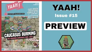 Moe previews Yaah! magazine and Caucasus Burning