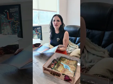 Pathfinder Quest allows you the TTRPG experience no matter your party size #ttrpg #tabletopgaming