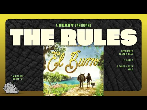 El Burro - 3p - The Rules