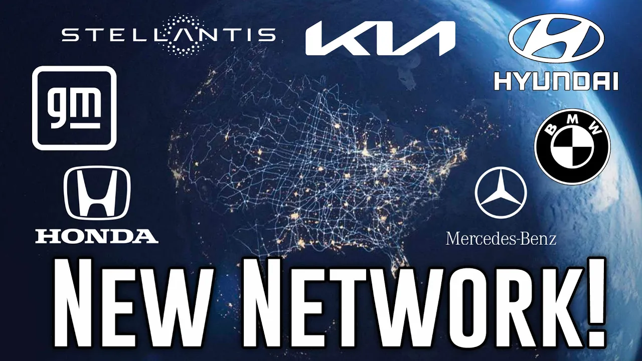 BREAKING! New EV Charging Network announced by BMW, GM, Kia, Mercedes, and others!