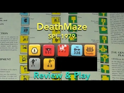 Deathmaze (SPI) Review & How to Play