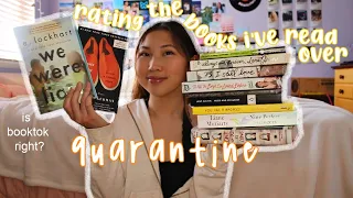 RATING POPULAR BOOKS I READ OVER QUARANTINE | to all the boys, we were liars, oitnb, booktok, &more! RATING POPULAR BOOKS I READ OVER QUARANTINE | to all the boys, we were liars, oitnb, booktok, &more!