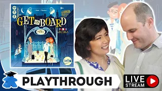 Get on Board Paris & Roma  - Live Playthrough Board Game and Giveaway. Our wedding anniversary play!