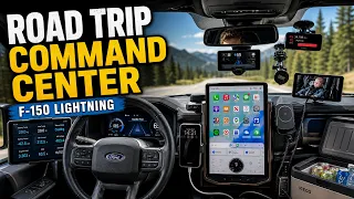 My F-150 Lightning Road Trip Tech Setup Is Ridiculous