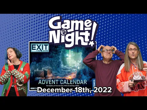 GameNight! 24 Days of Advent - Exit: The Game – Advent Calendar: The Mystery of the Ice Cave Dec. 18