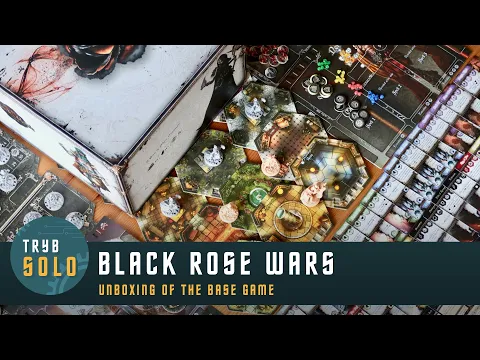 Black Rose Wars | unboxing of the base game