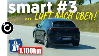 smart #3 Langstreckentest - 1.100km und reichlich Erkenntnisse!