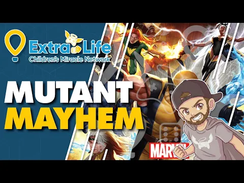 Marvel X-Men Mutant Insurrection Playthrough | Extra Life Tabletop Appreciation Weekend