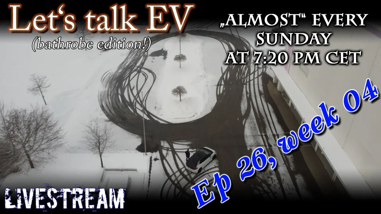 (Live) Let's talk EV - Week 04