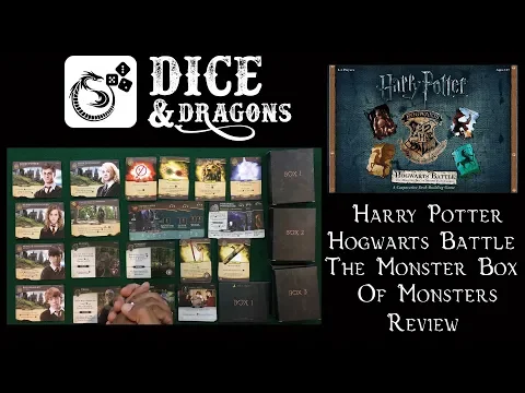 Dice and Dragons - Harry Potter Hogwarts Battle The Monster Box of Monsters Review