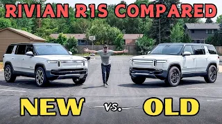 Rivian R1S Gen 1 vs Gen 2 Side By Side! Here Are All Of The Changes
