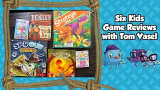 6 Kids Games Reviews - with Tom Vasel