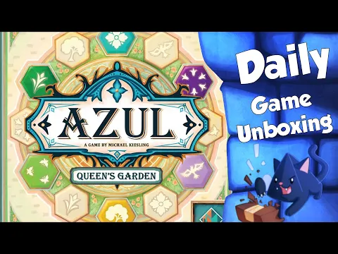 Azul Queens Garden - Daily Game Unboxing