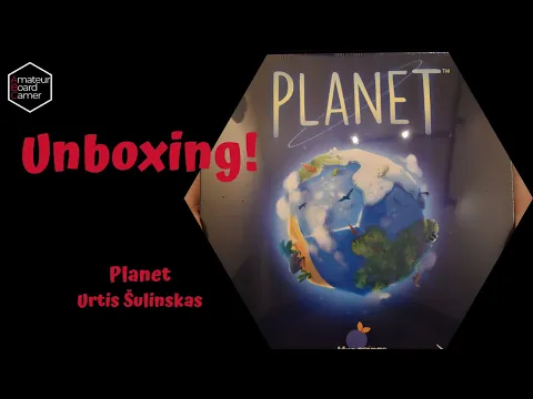 Planet - Unboxing Series | #LittleBoardgamer Series