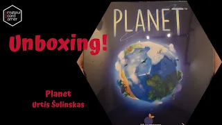 Planet - Unboxing Series | #LittleBoardgamer Series