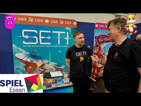 SETI: Search for Extraterrestrial Intelligence, interview with Tomáš Holek at Spiel Essen 2025