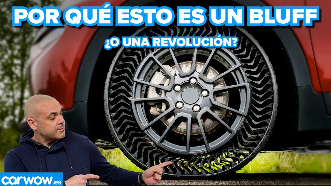 ¿PUEDE LA RUEDA QUE NO PINCHA CAMBIARLO TODO? A favor y en contra del neumático sin aire