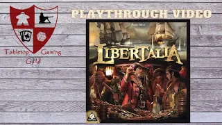 Libertalia Board Game Playthrough on Board Game Arena