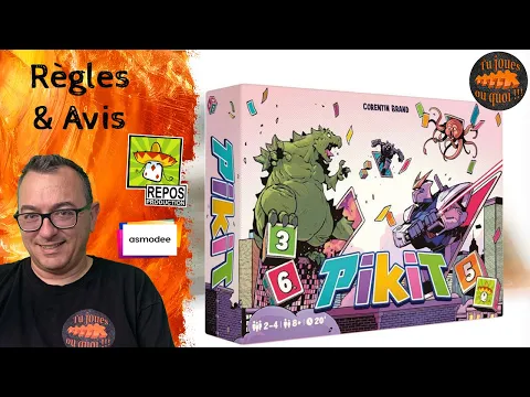 PIKIT Règles & Avis du jeu de société