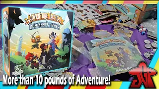 Adventure Tactics: Domianne's Tower (second edition) unboxing with Hero Pack 1