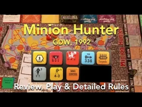 Minion Hunter (GDW) Review & How to Play [RVW 086]