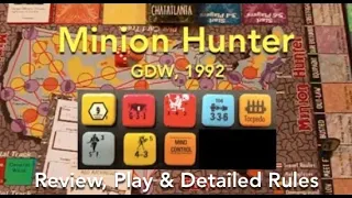 Minion Hunter (GDW) Review & How to Play [RVW 086]