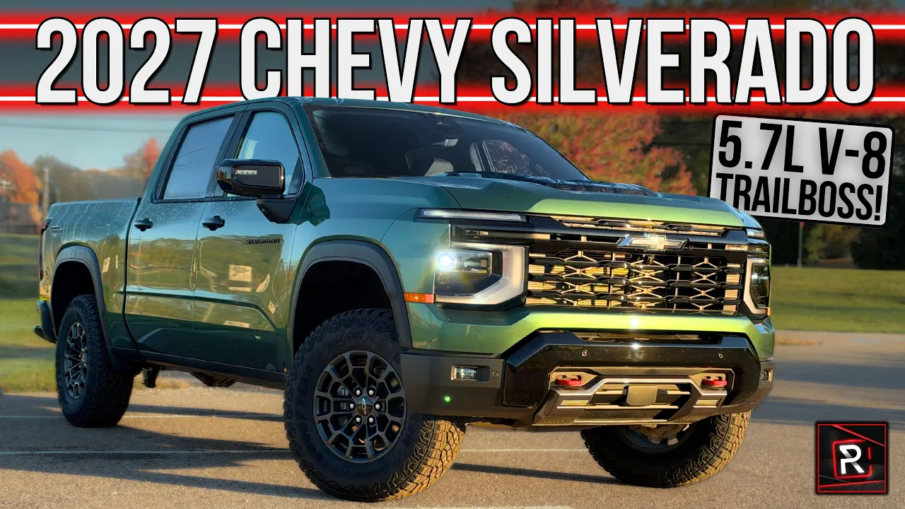 New Big Truck King?! | 2027 Chevrolet Silverado TrailBoss | Detailed First Look