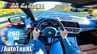 BMW 4 Series M440i TOP SPEED on AUTOBAHN [NO SPEED LIMIT] by AutoTopNL