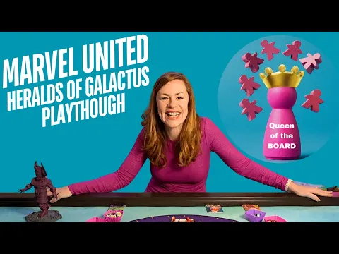 Marvel United Playthrough! Heralds of Galactus 