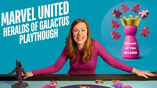 Marvel United Playthrough! Heralds of Galactus 