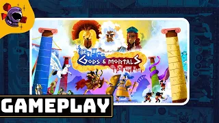 Divine Stock Trading & Area Control - Gods & Mortals Playthrough