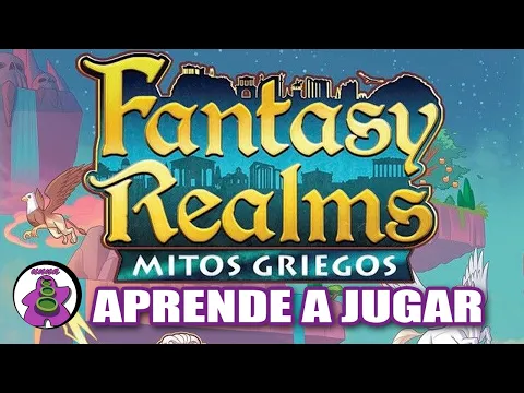 FANTASY REALMS MITOS GRIEGOS - Cómo se juega - TUTORIAL - Juego de Mesa - unna