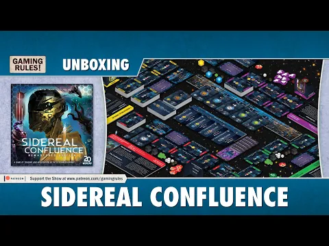 Sidereal Confluence Remastered - Live Unboxing