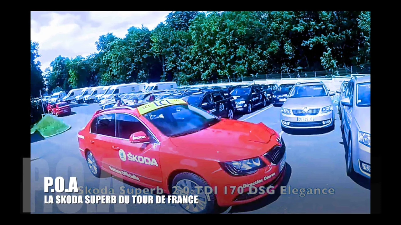 Skoda Superb du Patron du Tour de France (P.O.A)