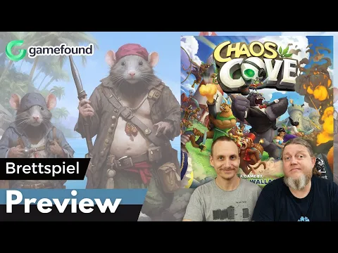 Chaos Cove – Brettspiel – Preview mit Alex & Peat
