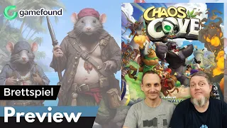 Chaos Cove – Brettspiel – Preview mit Alex & Peat