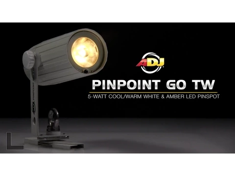 Product video thumbnail for ADJ American DJ PinPoint Go TW WWAW Battery LED Light