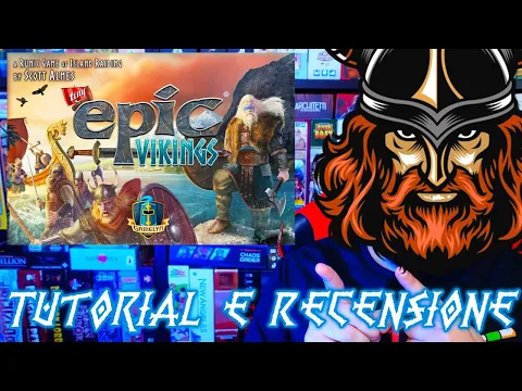 Tutorial e Recensione TINY EPIC VIKINGS - Il Migliore della Serie Tiny Epic?