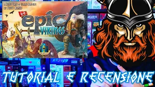 Tutorial e Recensione TINY EPIC VIKINGS - Il Migliore della Serie Tiny Epic?