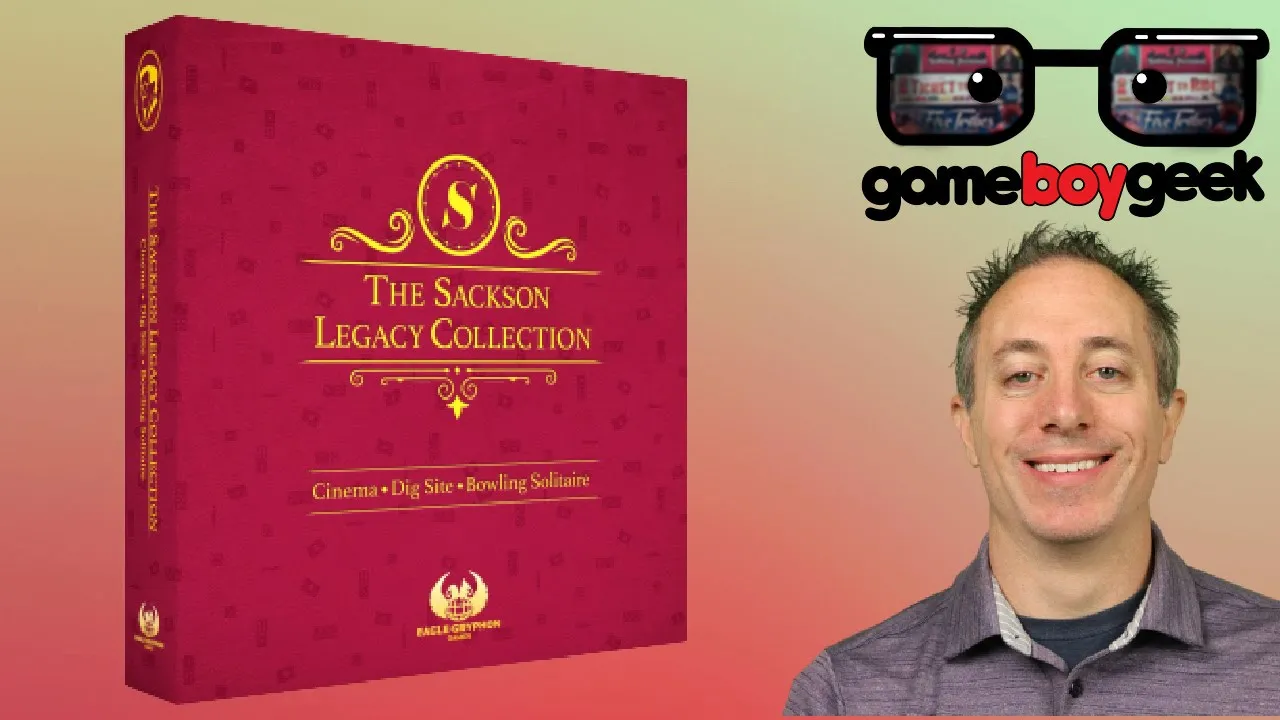 The Sackson Legacy Collection (Red Box) Preview - Cinema, Dig Site & Bowling Solitaire
