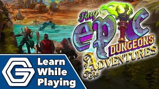 Tiny Epic Dungeons: Adventures - Learn While Playing